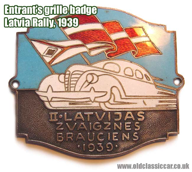 Latvia Rally 1939