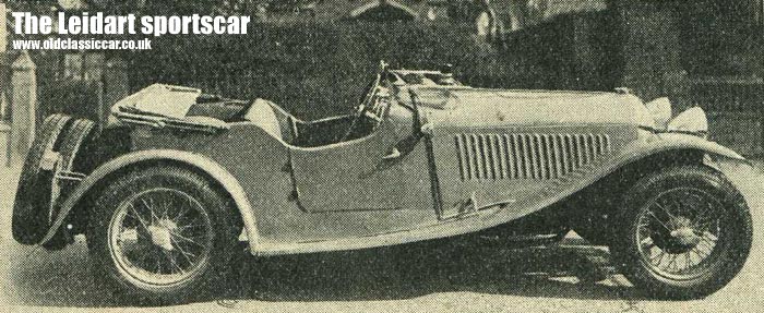 A V8 Leidart sports car