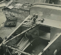 The Lotus engine bay