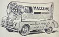 Macleans toothpaste advertising van