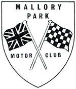 Members badge for Mallory Park Motor Club