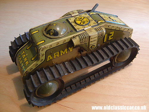 Toy tank by Marx