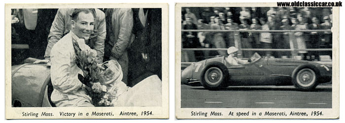 Moss in his Maserati 250F