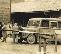 Pre-war Mercedes Benz coach