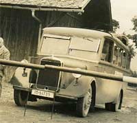 Mercedes coach from the 1930s