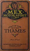 Mex motor spirit map of the Thames