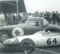 MGA Twin-Cam racing car