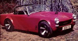 Side view of the MG