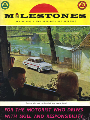 Cover of Milestones magazine, Spring 1963