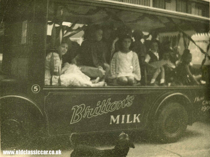 A classic milkfloat