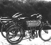 A Minerva motorcycle