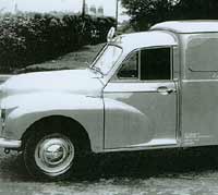 Morris Minor van
