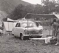 Mark 1 Ford Consul saloon car