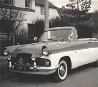 Mk2 Ford Zephyr convertible