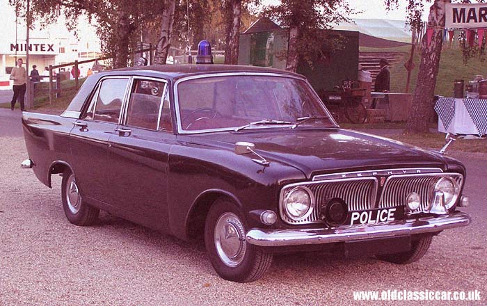 Mk3 Ford Zephyr police car