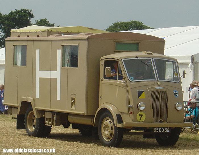 Stolen a classic Morris commercial vehicle