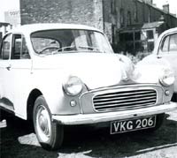 The same Morris Minor in Exeter