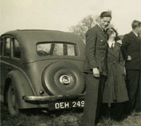 Rear view of the Morris 10