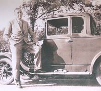 A Morris Cowley two-door Coupe, with dickey seat in the back