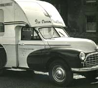 A classic Morris ice cream van