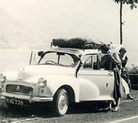 Morris Minor in Italy