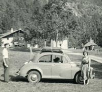 The Minor at a campsite