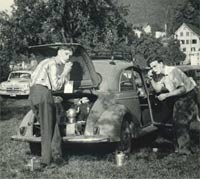 Camping with the Morris