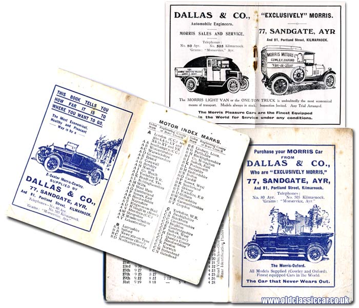 Morris cars and vans