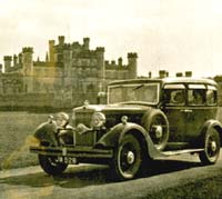 1930s Morris saloon car photo