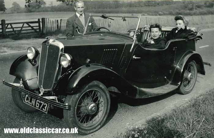 Morris 8 tourer car