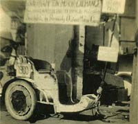 Veteran car in Southampton