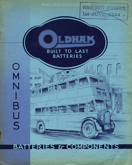 Battery catalogue from 1939