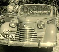 Opel Olympia 1950 convertible