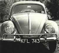 VW Beetle saloon car