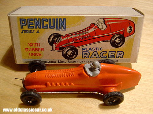 Penguin racing car