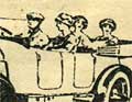 People sat in a car