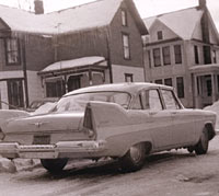 Rear view of the 1957 Belvedere