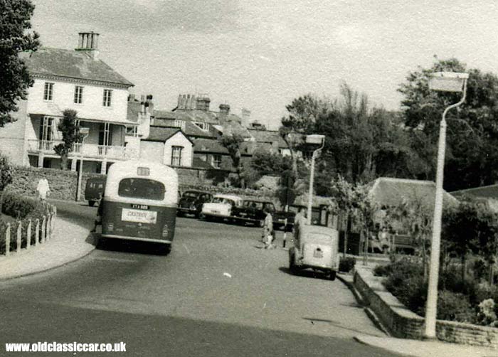 Ford Pop parked in Sidmouth