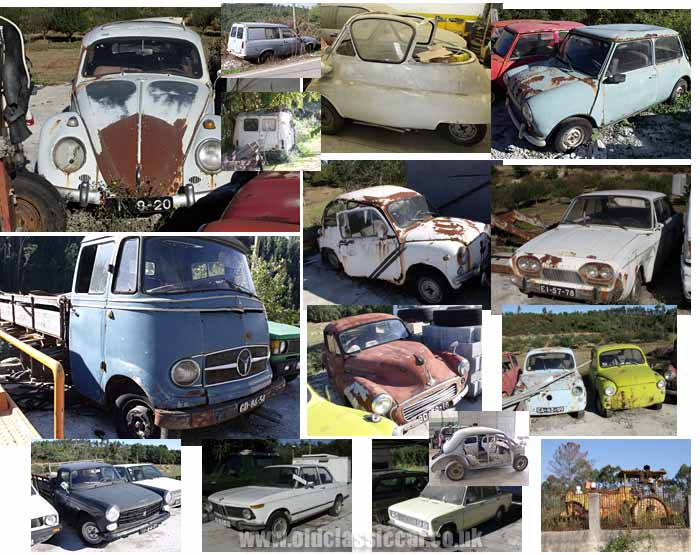 More old cars in Portugal