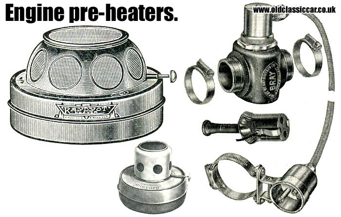 Engine pre-heaters and sump heaters