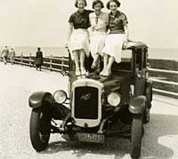 A pre-war Austin Six saloon car photo