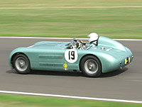 Car on track