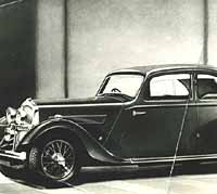 1934 Rover Speed 14 Streamline
