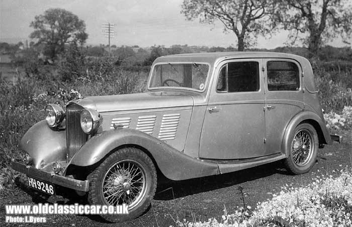 British Salmson car photograph