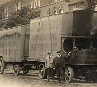 A Sentinel steam lorry