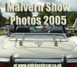 Photos taken of old cars at this Worcs showground