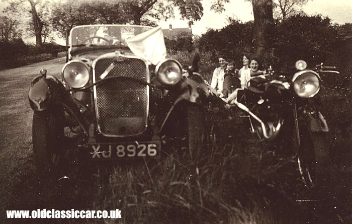 Our family's Singer 9hp Le Mans car