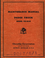 Manual for the VK62-B showing SM 2017