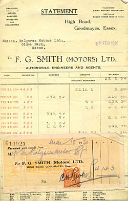 Smith Motors Ltd, garage in Essex