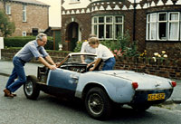 Work commences on the Triumph Spitfire